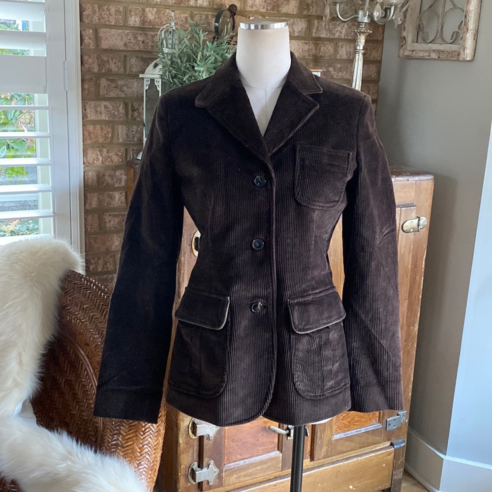 Brown Corduroy Blazer